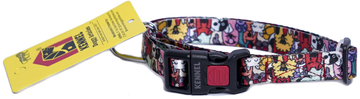Kennel Printed Adjustable  Assorted Click Lock Collar (W=3/4 Inch) 6 Pcs Header